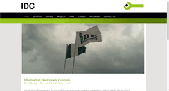 Desktop Screenshot of idc-construction.com